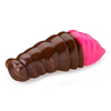 Gumy FishUp Maya 3,5cm | 1,4" | #139 Earthworm/Hot Pink | 8szt.