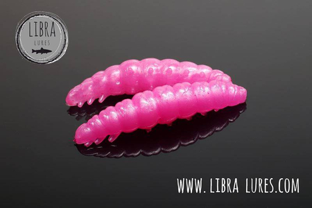Przynęta Libra Lures Larva 4.5cm | 018 - Pink Pearl | ser | 8 szt.