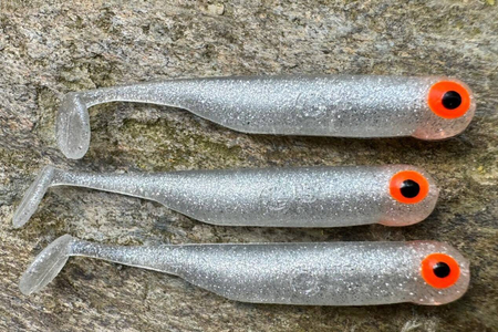 Guma Great Fish GF1 4,9cm | Silver Pearl | krewetkowy | 10 szt. | Edycja Limitowana Typ od Ryb