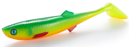 Zestaw guma Mikado SICARIO 18cm/ YELLOW LIME + Dozbrojka Mikado Evo Stinger XL