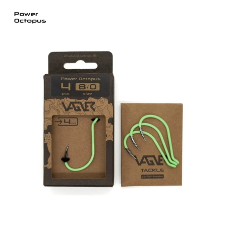 Haki sumowe VAGNER Hook Power Octopus - 10/0 - 4szt.