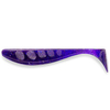Gumy FishUp Wizzle Shad 5,0cm | 2" | #060 Dark Violet/Peacock & Silver | 10szt.