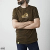T-shirt Geoff Anderson Organic Tee | Leaf Orange Chest | M