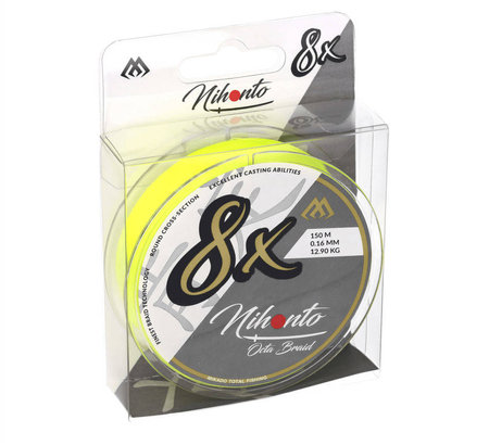 Plecionka Mikado Nihonto Octa Braid 0,30mm| fluo | 150m