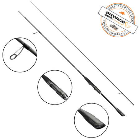 Wędka Savage Gear Revenge SG8 Light Game| 198cm | 2-12g