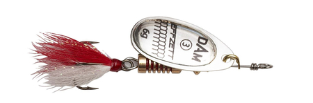 Obrotówka Effzett Standard Dressed Spinner #4 | SILVER