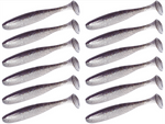 Guma Keitech Easy Shiner 2" | 5,08cm | LT#61 LT Purple Shad | 12 szt.