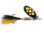 Obrotówka Effzett Standard Dressed Spinner #4 | Blacky