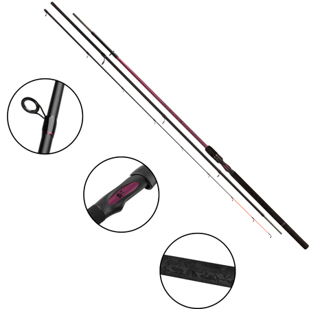 Wędka Mikado LADY BIXLITE METHOD FEEDER - 360cm | 80g | 3+3 sec.