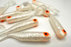 Guma Great Fish GF1 Twister 4,9cm | Silver Pearl | rybny | 10 szt.