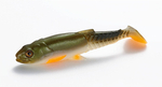 ..Guma SAVAGE GEAR CRAFT CANNIBAL PADDLETAIL 8.5CM 7G OLIVE PEARL HOT ORANGE