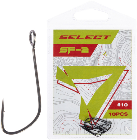 Haczyki do czeburaszki Select SF-2 Sport Finesse #12 | op. 10 szt.