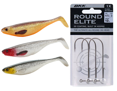 Zestaw gum WESTIN Shadteez REAL 9cm + główki H