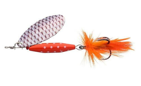 Obrotówka Abu Garcia Reflex Red 5,7cm | LF Holo Roach