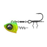Główka z wkrętką Savage Gear Monster Vertical Heads 80g | #1/0 | Chartreuse