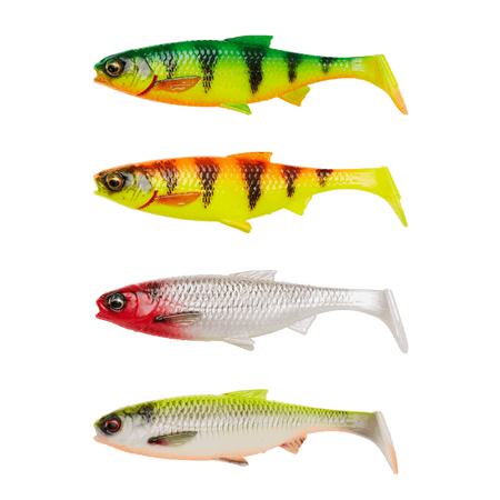 Zestaw przynęt Savage Gear 3D LB River Roach 14cm | Dark Water Mix | 4 szt.