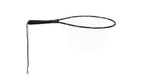 Podbierak silikonowy Mikado 45/40cm | z krótką rączką 