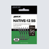Haczyki BKK Native-12 SS | #3/0 | 4 szt.
