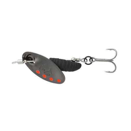 Obrotówka Savage Gear Grub Spinners #0 | Black Red Black