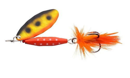Obrotówka Abu Garcia Reflex Red 4,5cm | LF Orange Copper Holo