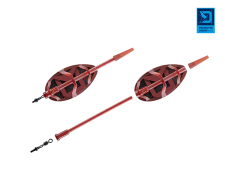 Koszyczek zanętowy Delphin QUIX / L / 40g