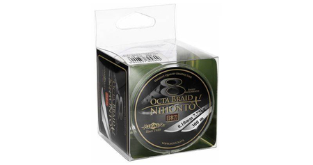Plecionka Mikado Nihonto Octa Braid 0,20mm | green | 300m