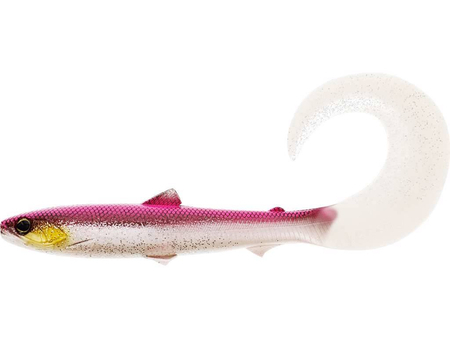 .Guma Westin BullTeez Curltail 14cm - Pink Headlight