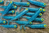 Guma Great Fish GF1 4,9cm | Glitter Blue | rybny | 10 szt.