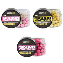 Zestaw FEEDER BAIT Mikron Wafters - 4/6mm - Kryl&Kałamarnica  + Sweet Corn + Truskawka&Ryba  