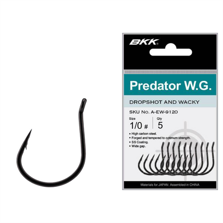 Haczyki BKK Predator WG | #4 | 6 szt.
