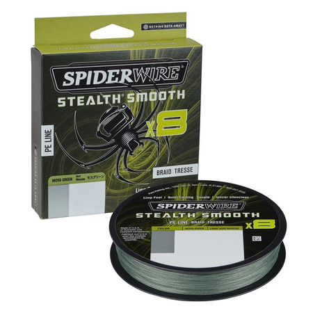 Plecionka Spiderwire Stealth® Smooth8 x8 0.11mm | 300m | zielon a