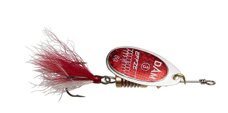 Obrotówka Effzett Standard Dressed Spinner #5 | REFLEX RED