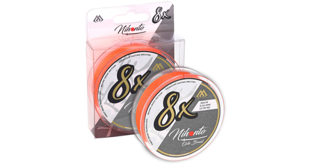 .Plecionka Mikado NIHONTO OCTA BRAID / 0.40mm/39.8kg/300m - FLUO POMARAŃCZOWA - op.1szp.