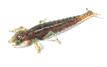 Gumy FishUp Diving Bug 5,0cm | 2" | #019 Motor Oil/Red | 8szt.