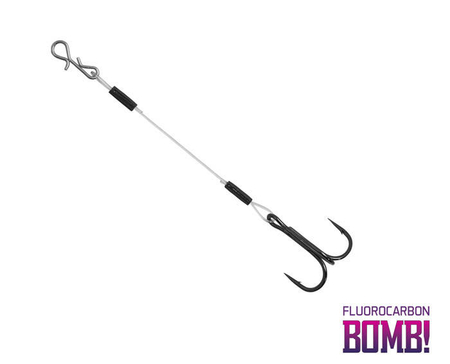 Dozbrojka Sandaczowa DELPHIN BOMB! Twisto RIGS Fluorocarbon #6/6cm - 3 szt. Do gum 10-12cm