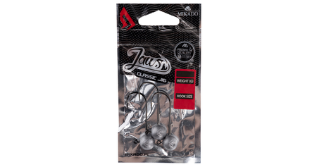 Główki jigowe Mikado Jaws Classic - 17.5g - hak: 2/0 - 3szt.