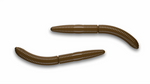 Przynęta Libra Lures Fatty D'Worm Tournament 5.5cm | 038 - Brown | brak zapachu | 12 szt.