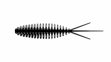 Przynęta Libra Lures Turbo Worm 5.6cm | 040 - Black | kryl | 8 szt.