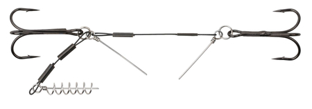 Dozbrojka Mikado stalowa Jaws z pinami 4+6cm x 24 kg | kotw.: 1/0 | 18-22cm
