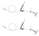 .Dozbrojki SAVAGE GEAR LINETHRU CORKSCREW RIG #2 30CM 22KG 2PCS. Do gum 22-25cm