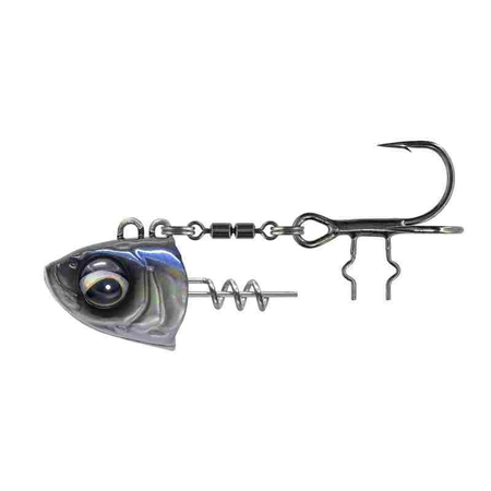 Główka z wkrętką Savage Gear Monster Vertical Heads 40g | #1 | White Fish