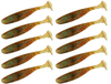 Guma Keitech Easy Shiner 3" | 7,6cm | LT#30 Pumpkin Green FLK | 10 szt.