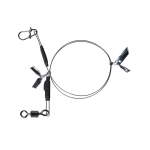 Przypon stalowy BKK 7x7 Wire leader Allround (Duolock Snap) | 25cm | 30kg | 2 szt.