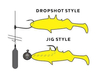 .Guma Westin Stanley The Stickleback 5,5cm - Fireflake