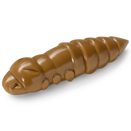 Gumy FishUp Pupa 3,8cm | 1,5" | #102/Mustard Yellow | 8szt.