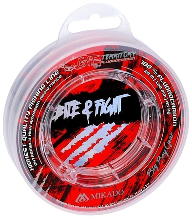 Fluorocarbon Mikado 100% CAT TERRITORY 1,00 mm / 20m