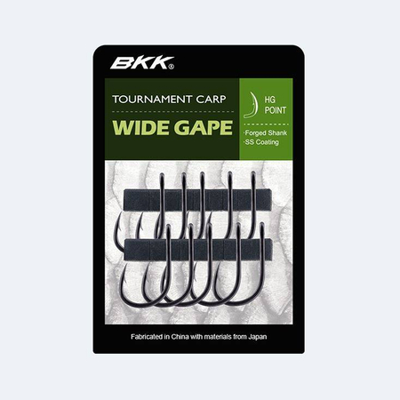 Haczyki Karpiowe BKK Wide Gape | #6 | 10 szt.