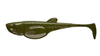Przynęta Libra Lures Embrion Shad 3" | 7.5 cm | 032 - Motor Oil Green | 8 szt.