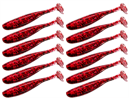 Guma Keitech Easy Shiner 2" | 5,08cm | LT#65 LT Red Devil | 12 szt.