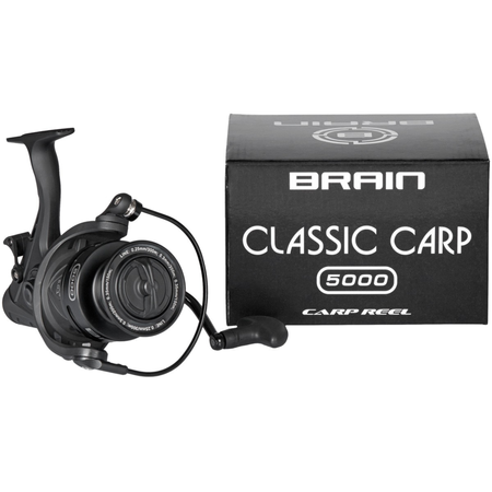 Kołowrotek Brain Classic Carp Baitrunner 4000 4+1BB 5.0:1 Screw Handle